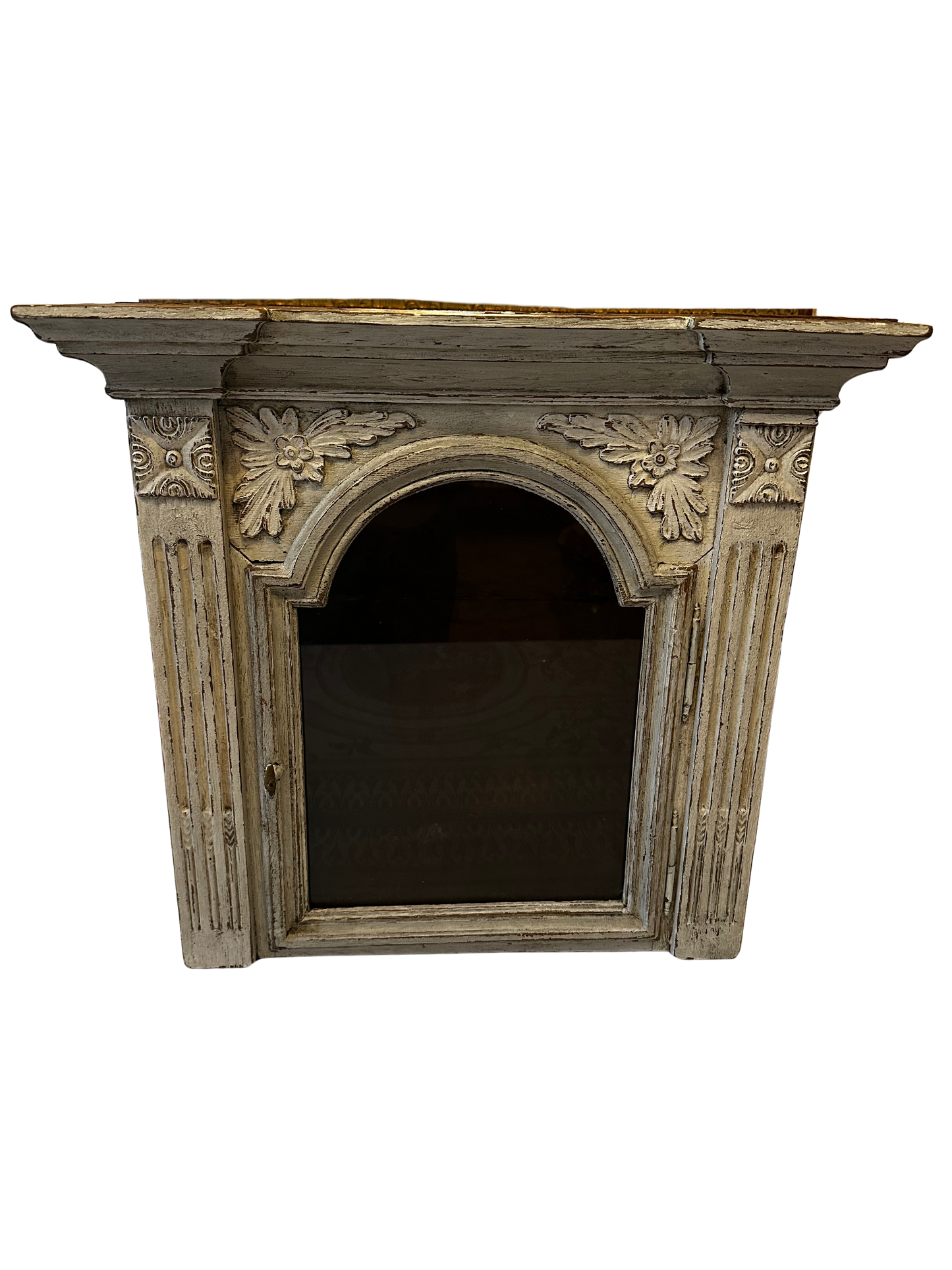Antique Display Cabinet (Previously a Long Clock Topper)