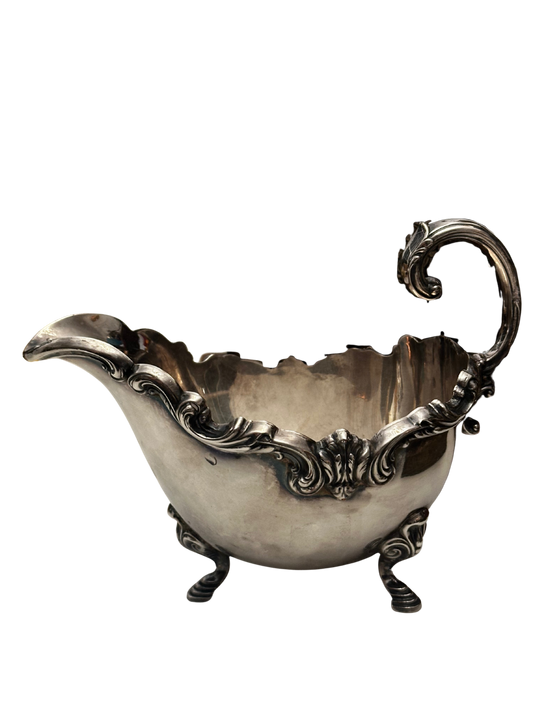 Edward George Webster & Sons (EGW&S) Silver Plate Gravy Boat