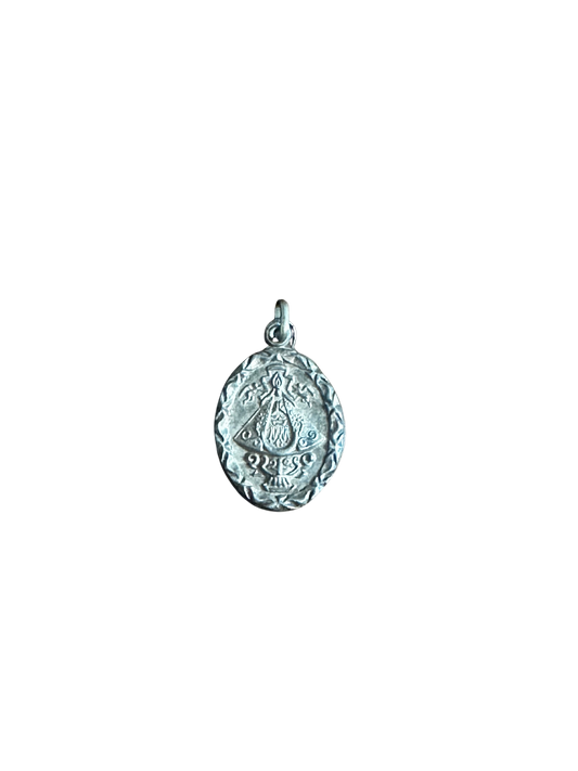 Mexican Devotional Sterling Silver Pendant