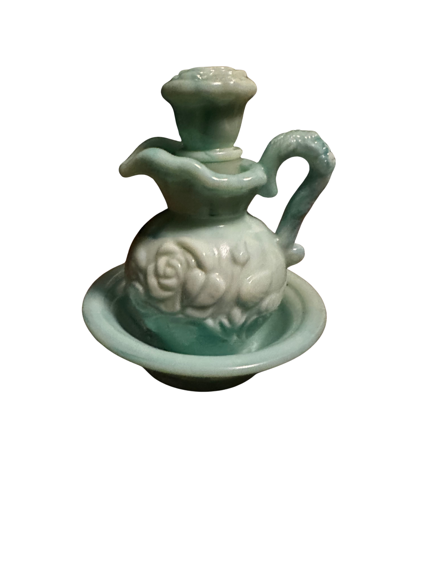 Vintage Avon Moonwind Bath Oil Pitcher and Basin