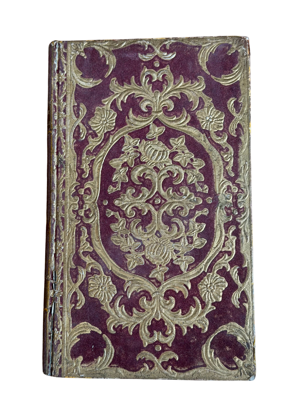 1850 French Gilt Cartonnage Book, Mathilde et Gabrielle ou les Bienfaits d’une Éducation Chrétienne