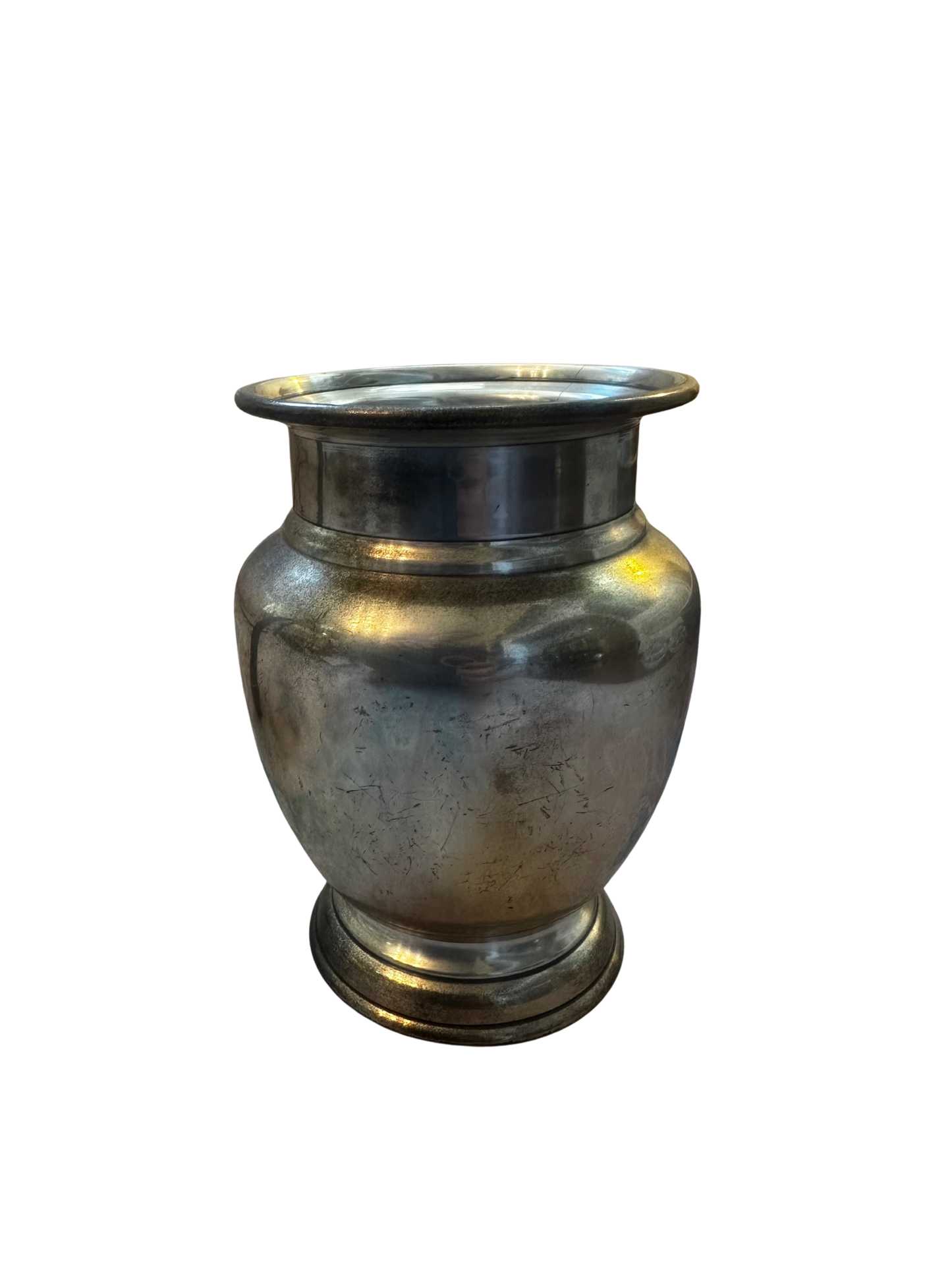 Vintage Restoration Hardware Silver Vase