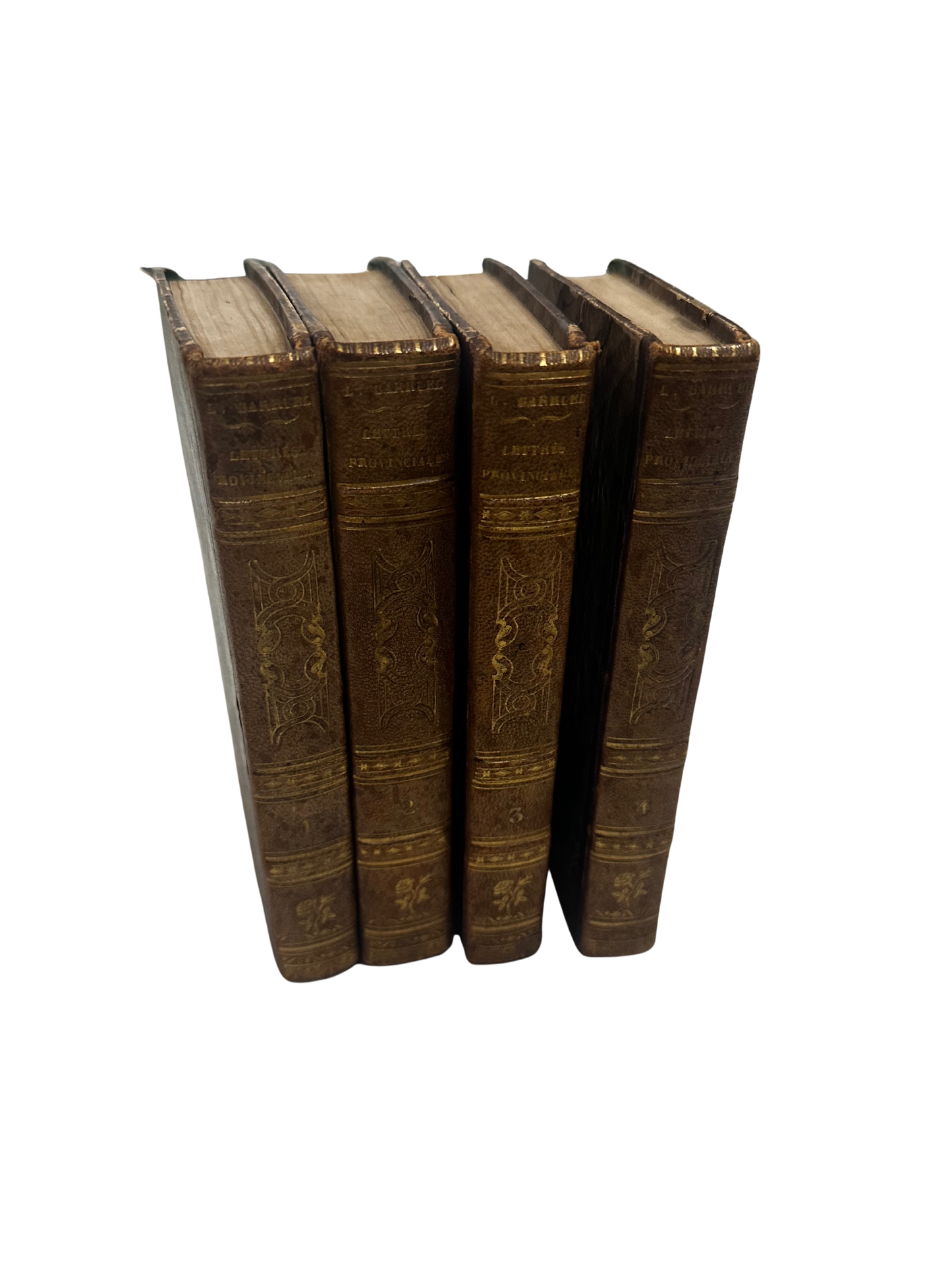 Les Helviennes, ou Lettres Provinciales Philosophiques (4 Volume Book Set; 1823 French)