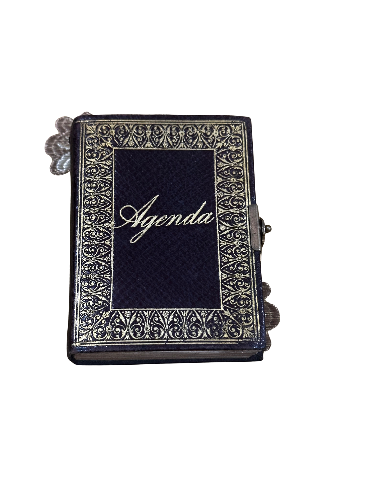 1886 Small Agenda Book with Original Pencil