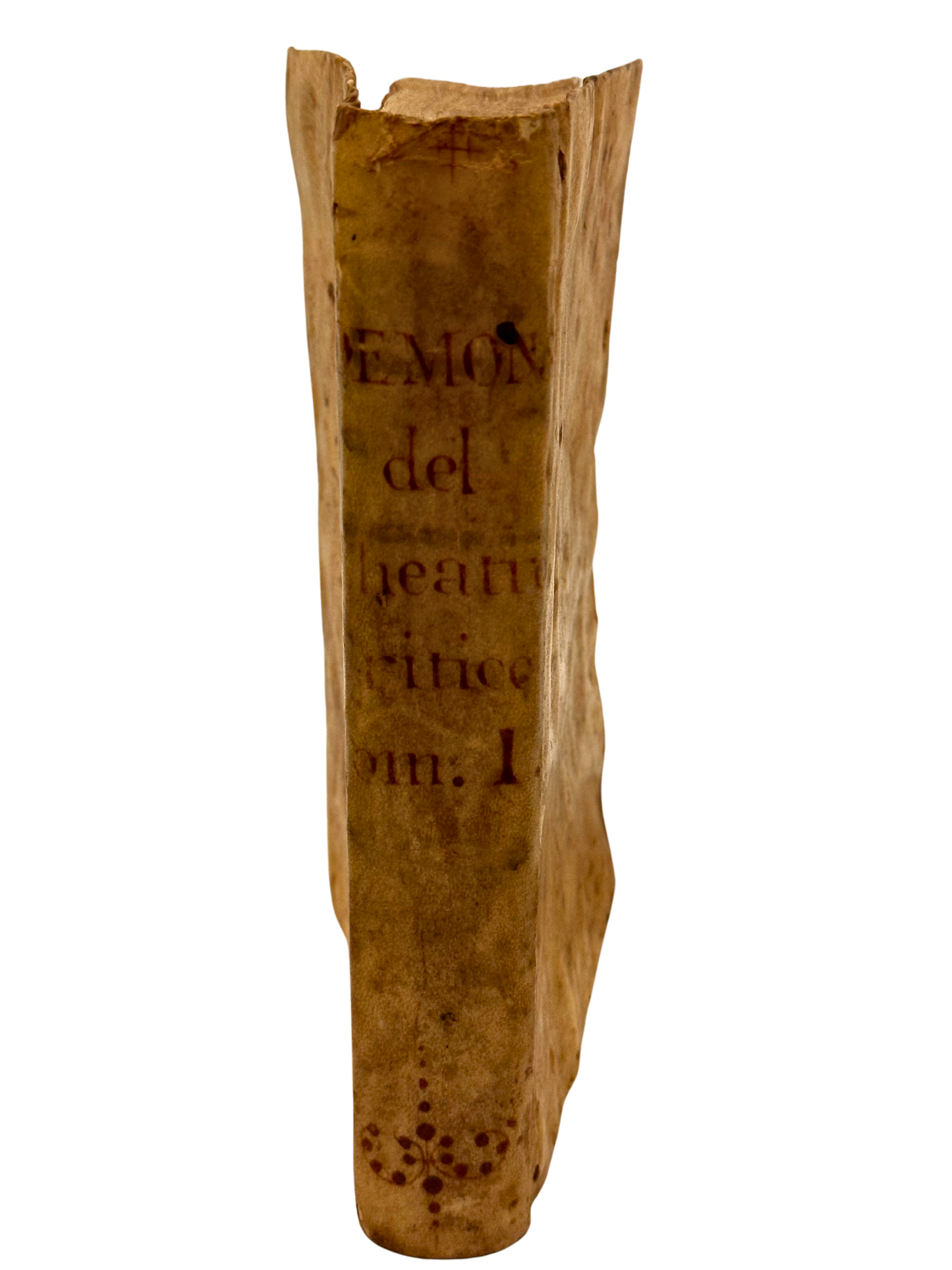 Vellum "Demonstracion Critico-Apolgetica de el Theatro Critico Universal" by Benito Jeronimo Feijoo (1757)