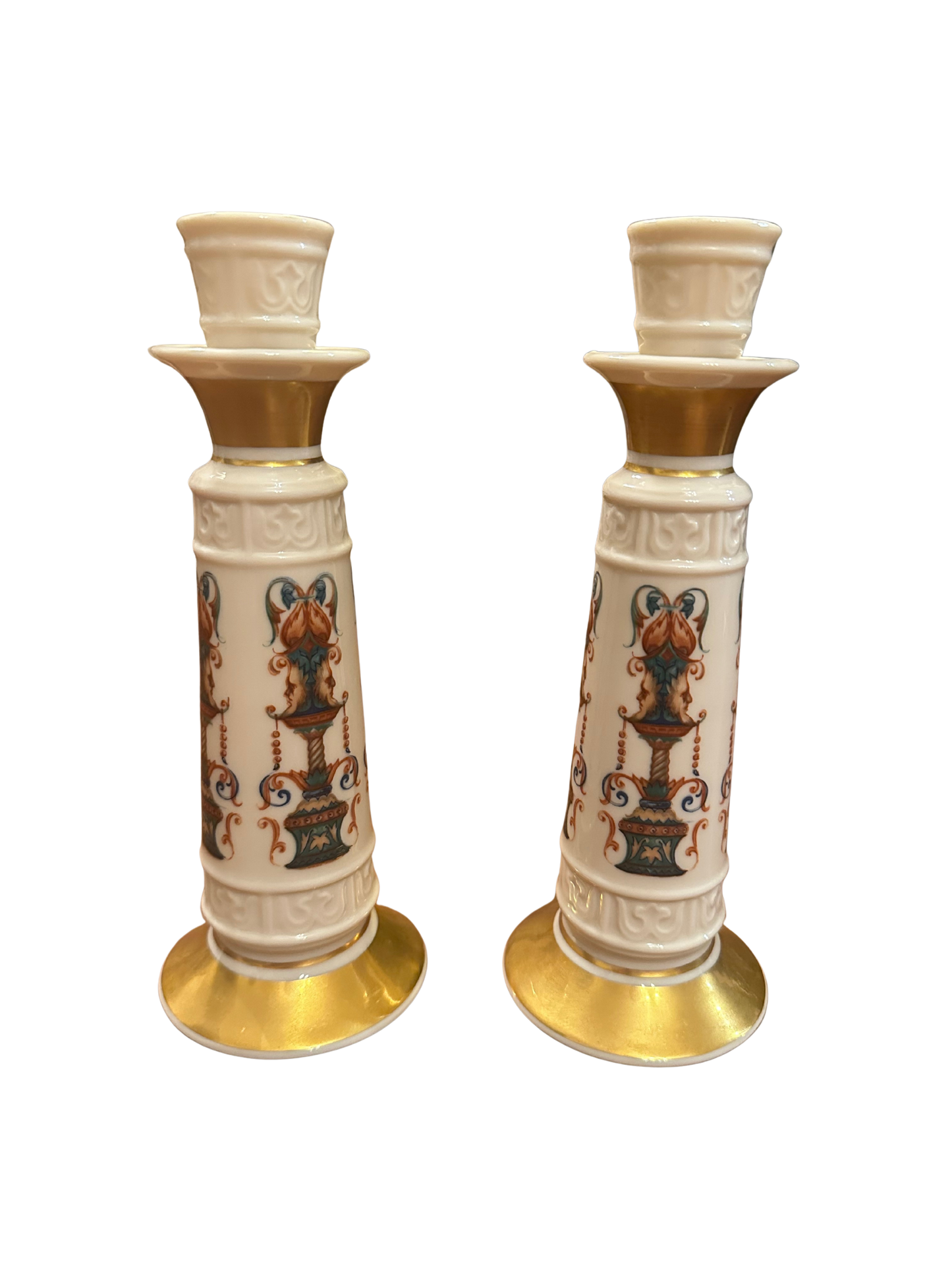 Pair of Vintage Lenox Candlestick Holders