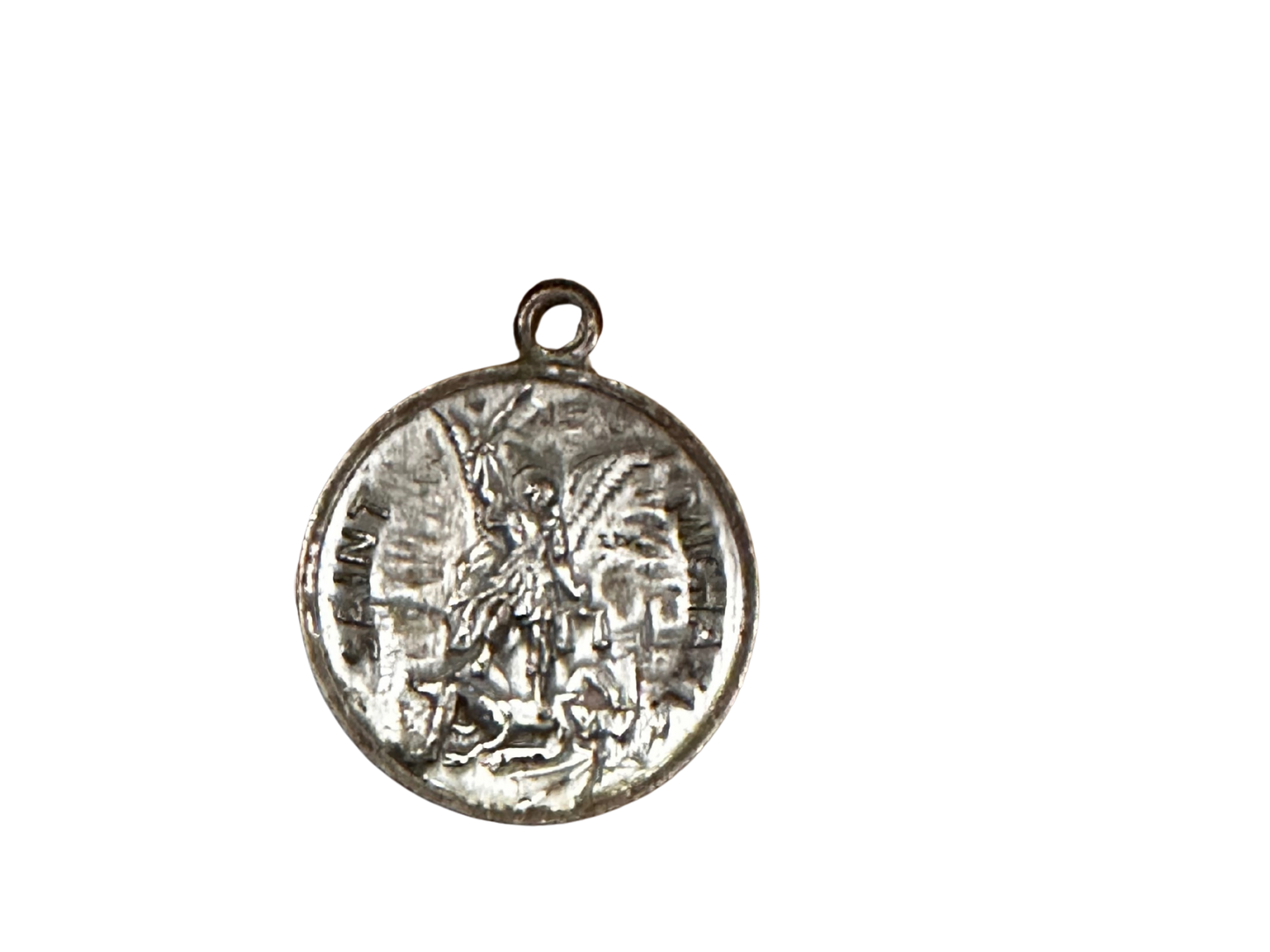 St. Michael Pendant - Guardian of Souls, Vanquisher of Rebel Spirits Pray for Us