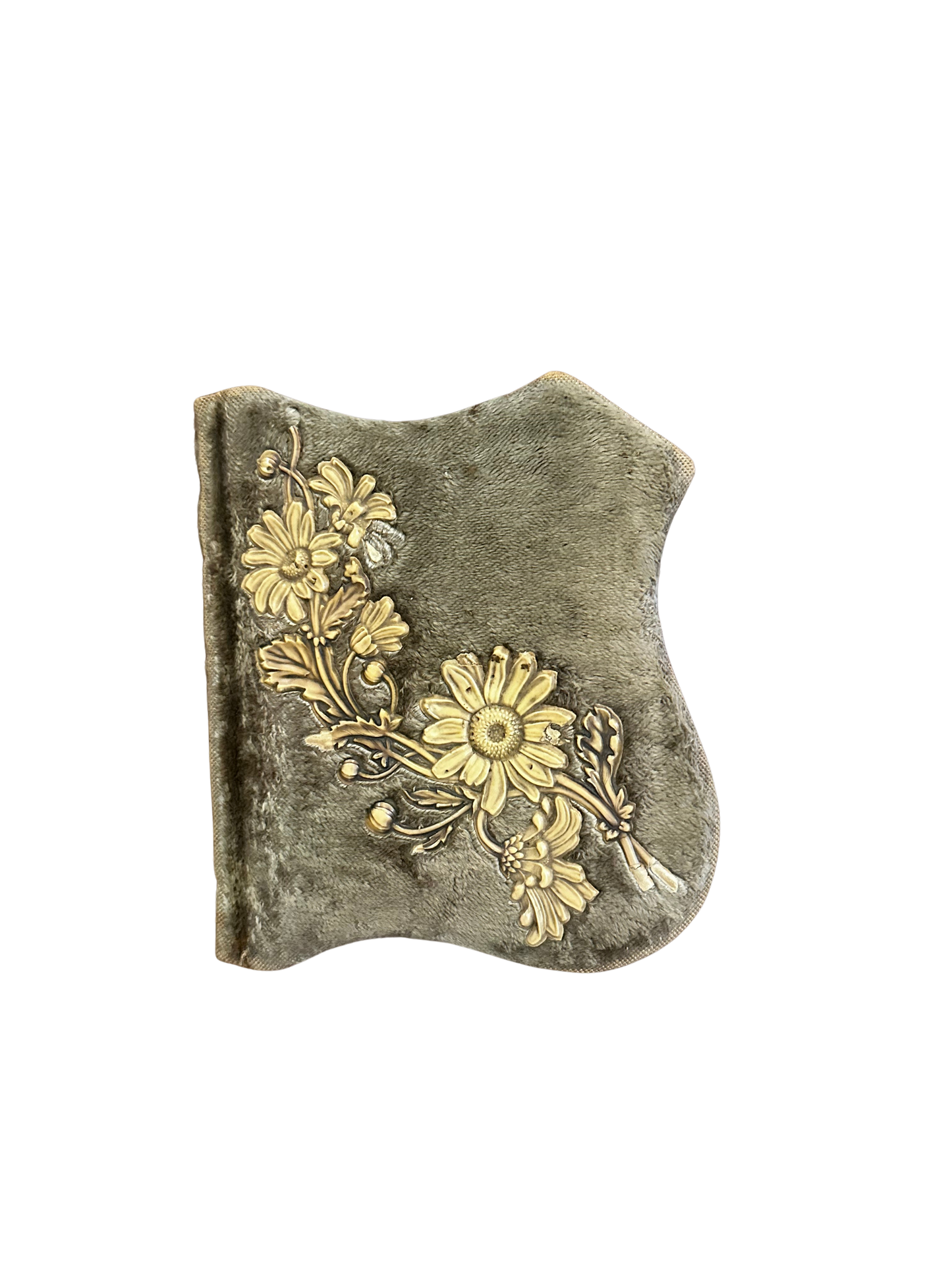 Victorian Autograph Album with Floral Relief Cover, Charlestown Massachusetts Schoolgirl Entries, Dated 1891–1894