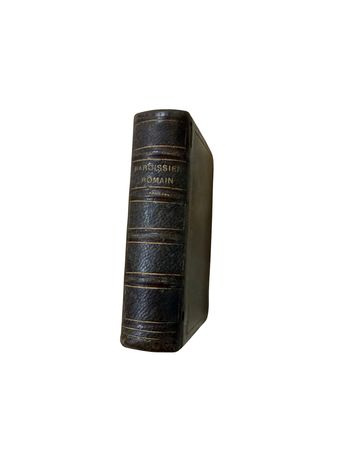 Antique French Catholic Missal – Paroissien Romain (Tours Edition) with Poetry