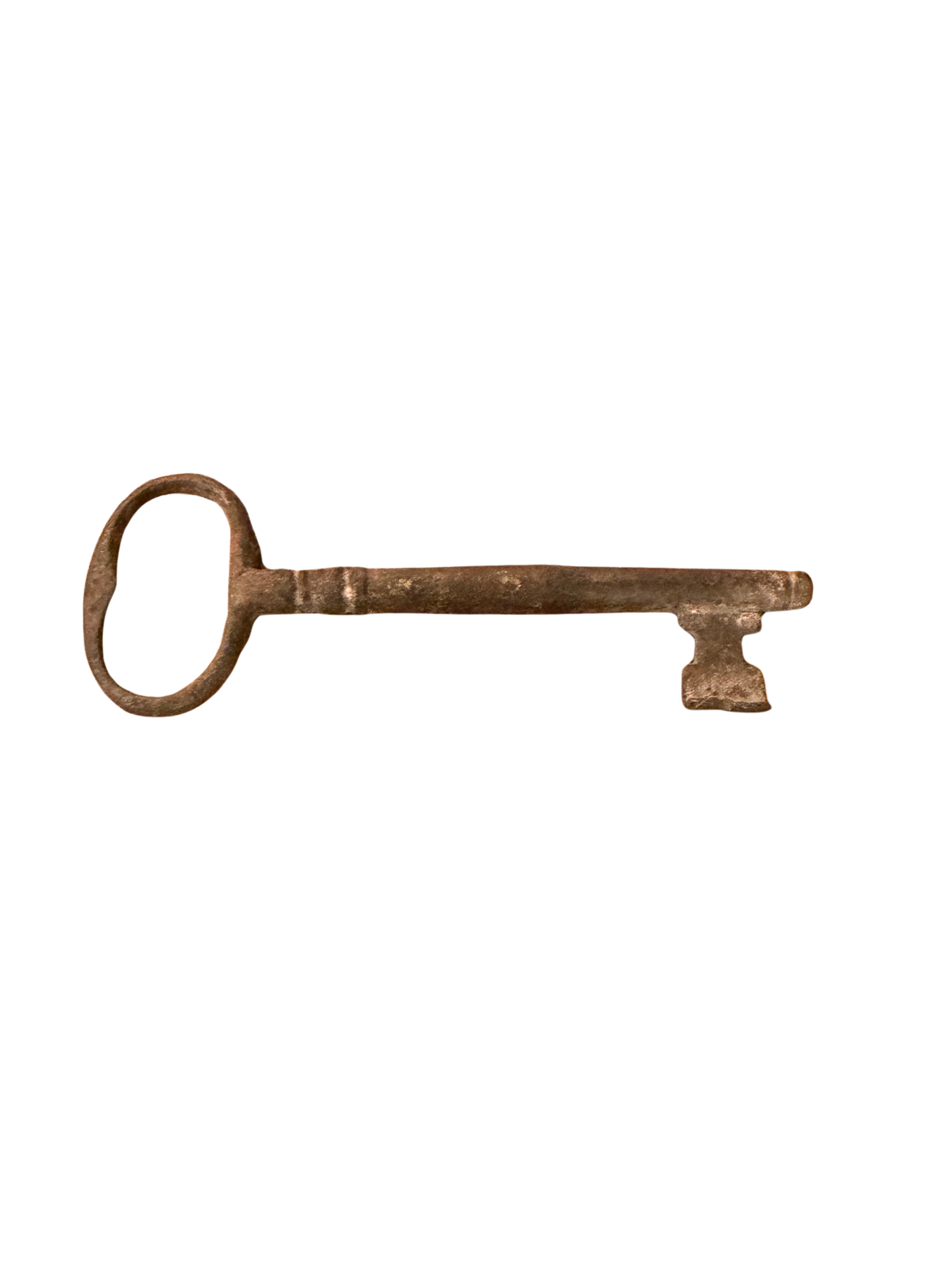 Large Antique Iron Skeleton Key