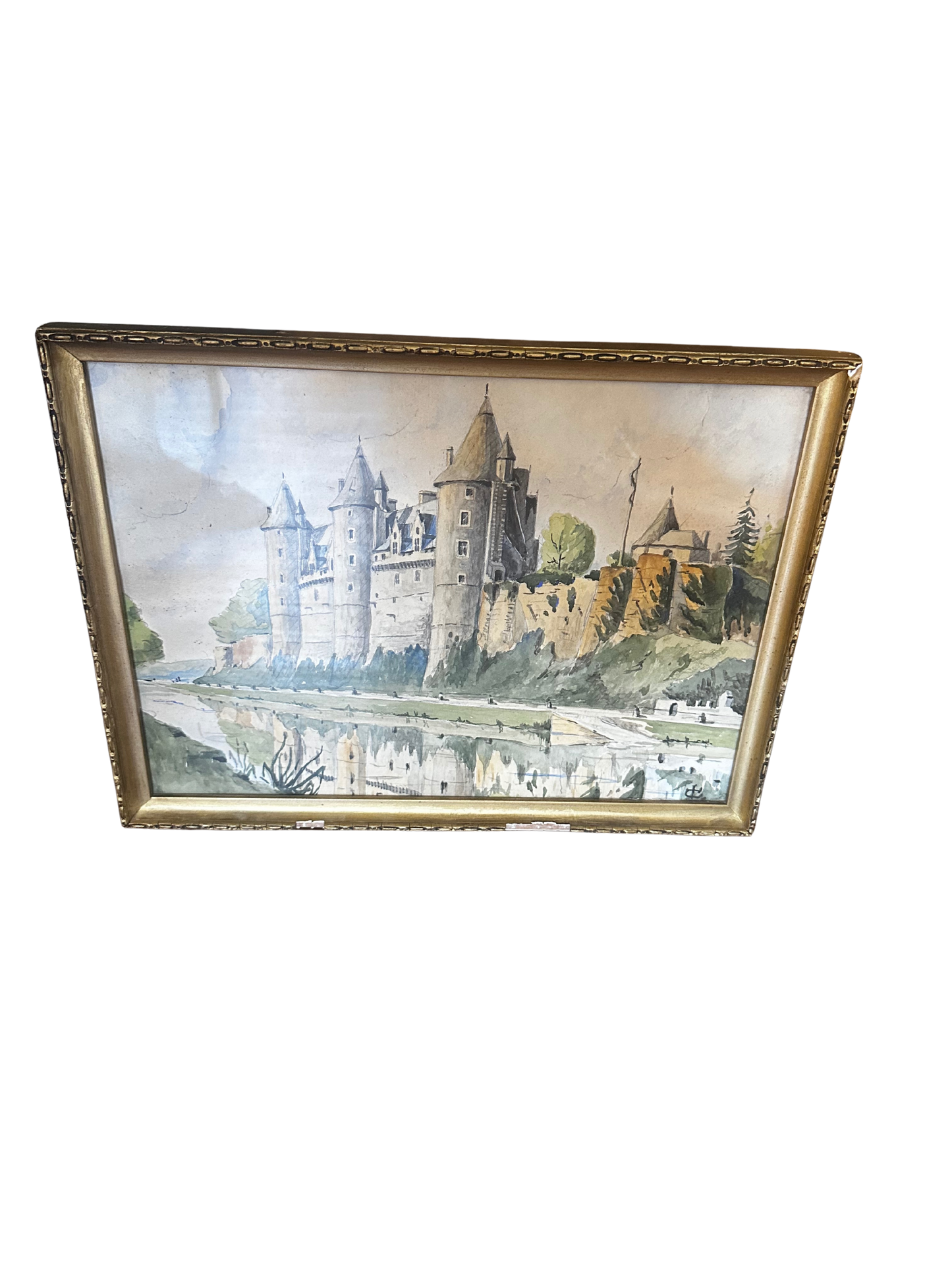 Chateau de Josselin Watercolor