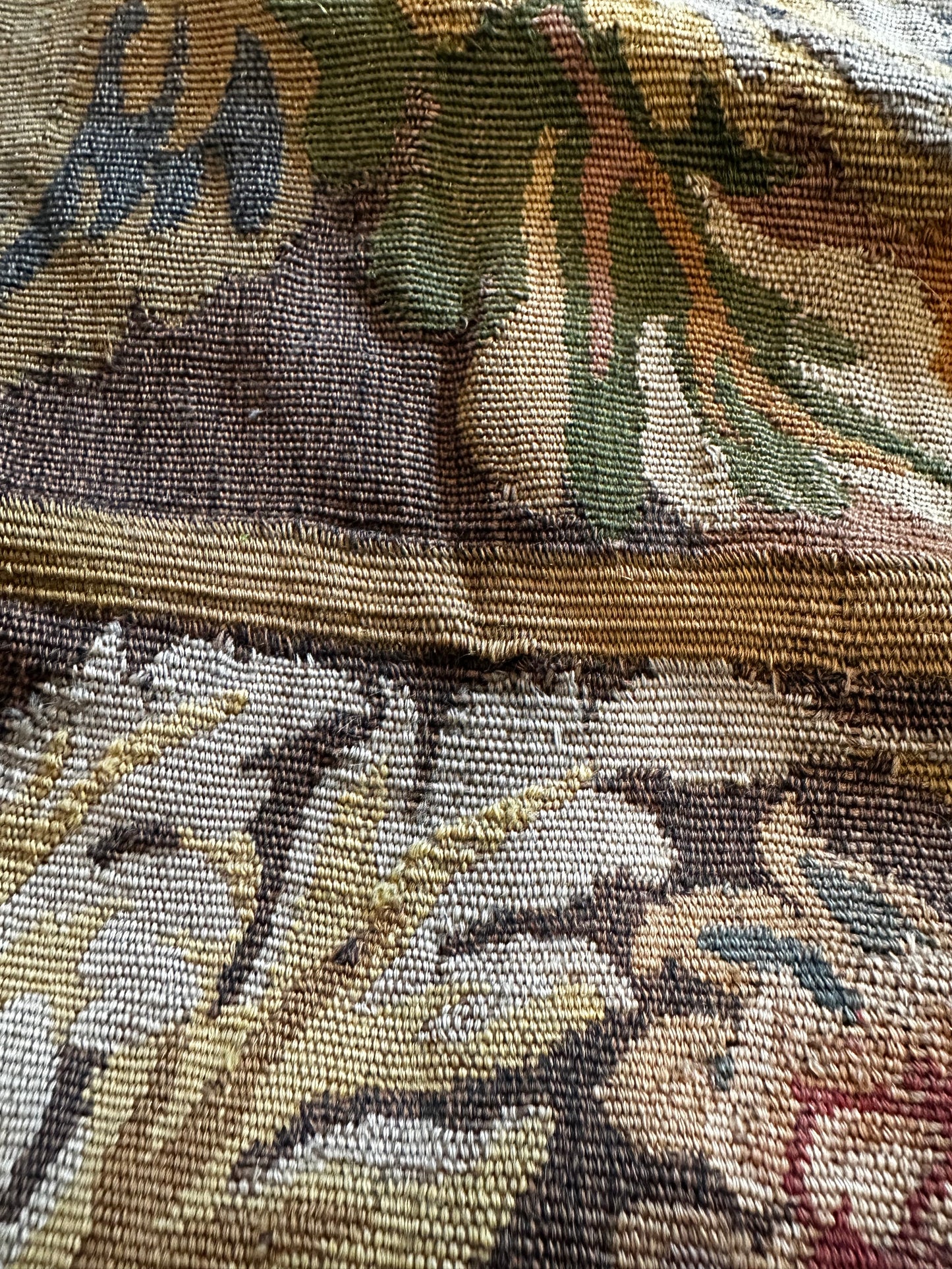 19th C French Aubusson Style Verdure Woven Tapestry (10' x 14')