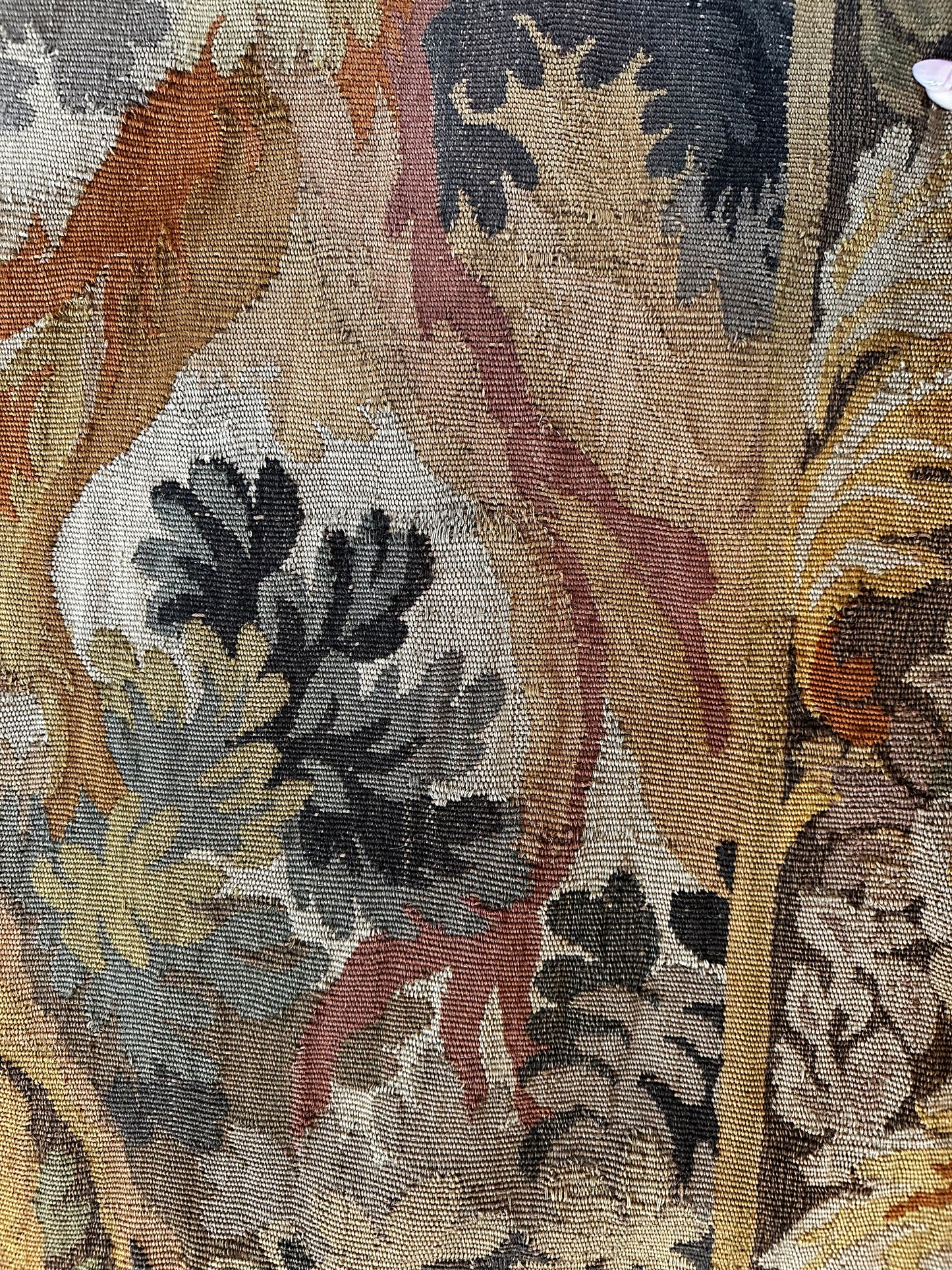 19th C French Aubusson Style Verdure Woven Tapestry (10' x 14')