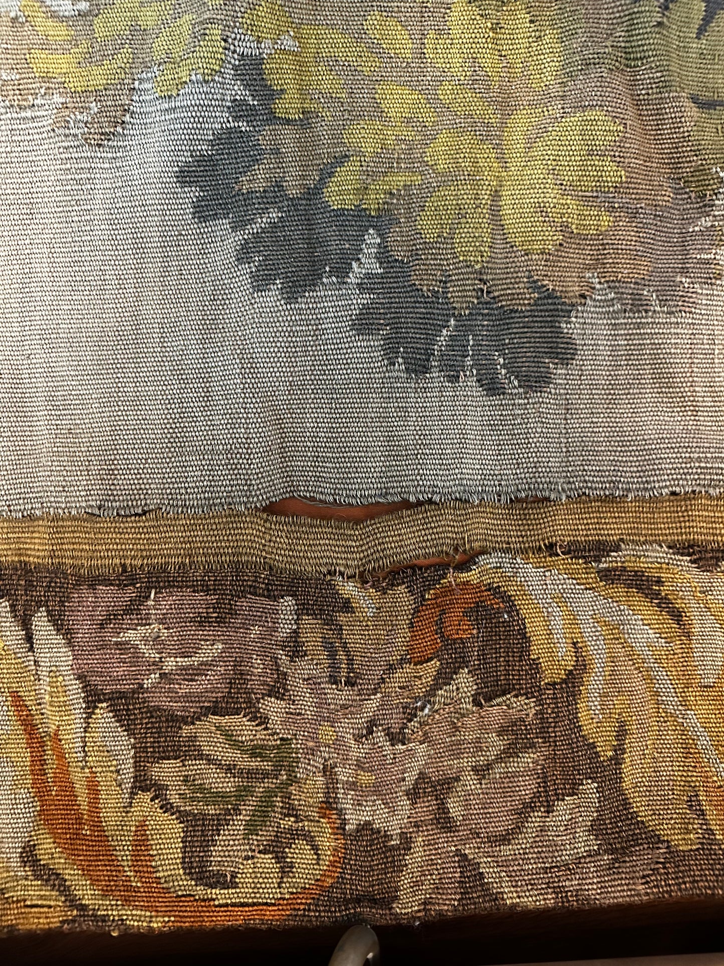 19th C French Aubusson Style Verdure Woven Tapestry (10' x 14')