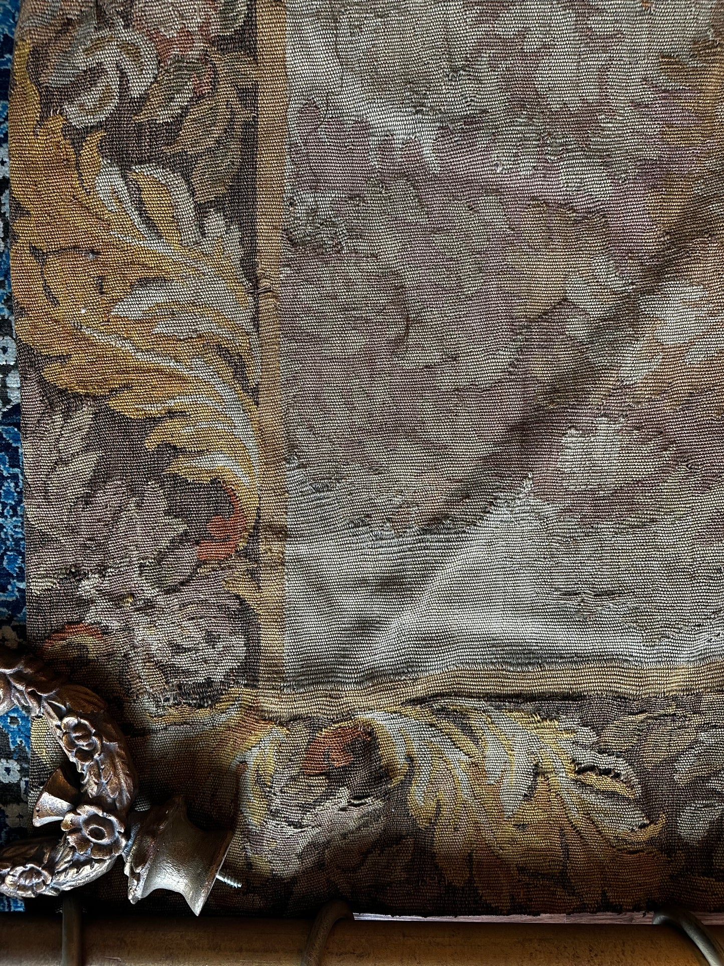 19th C French Aubusson Style Verdure Woven Tapestry (10' x 14')