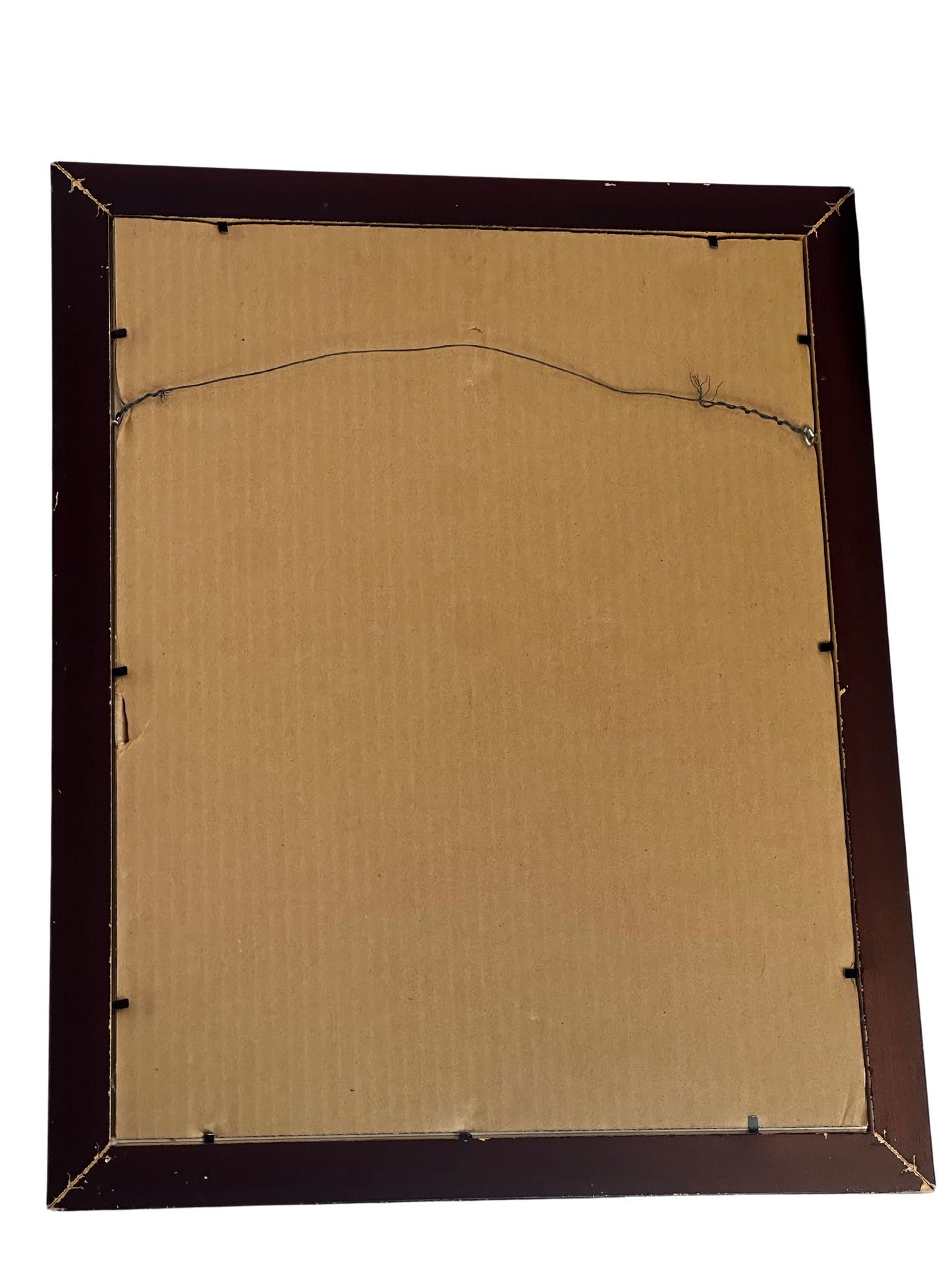 Antique Parisian Fashion Print - Woman in a Blue Dress