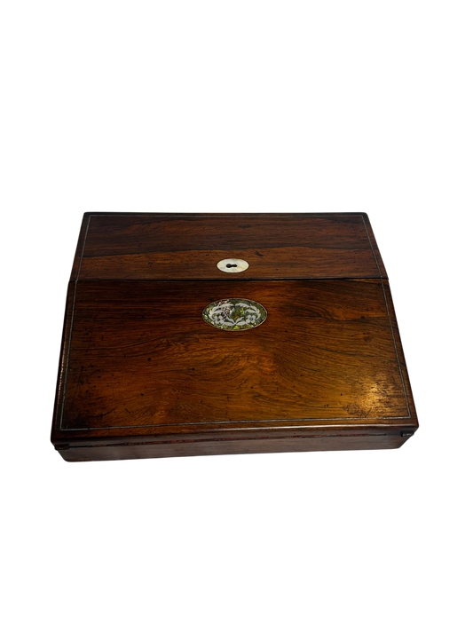 Victorian Rosewood Writing Slope