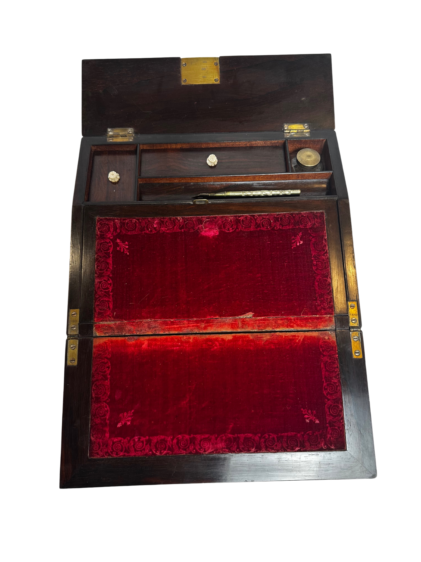 Victorian Rosewood Writing Slope