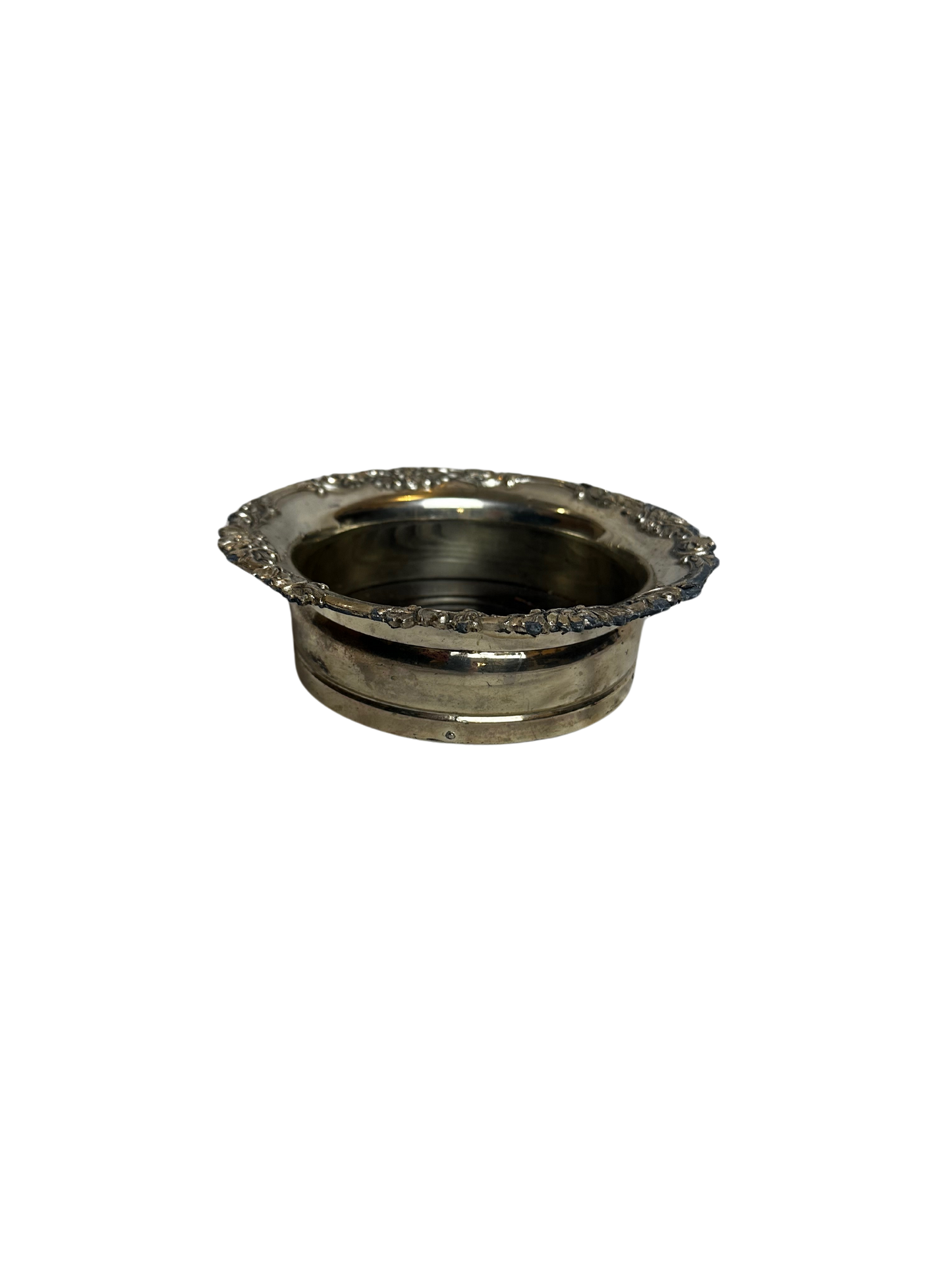 Silverplate Wine Coaster