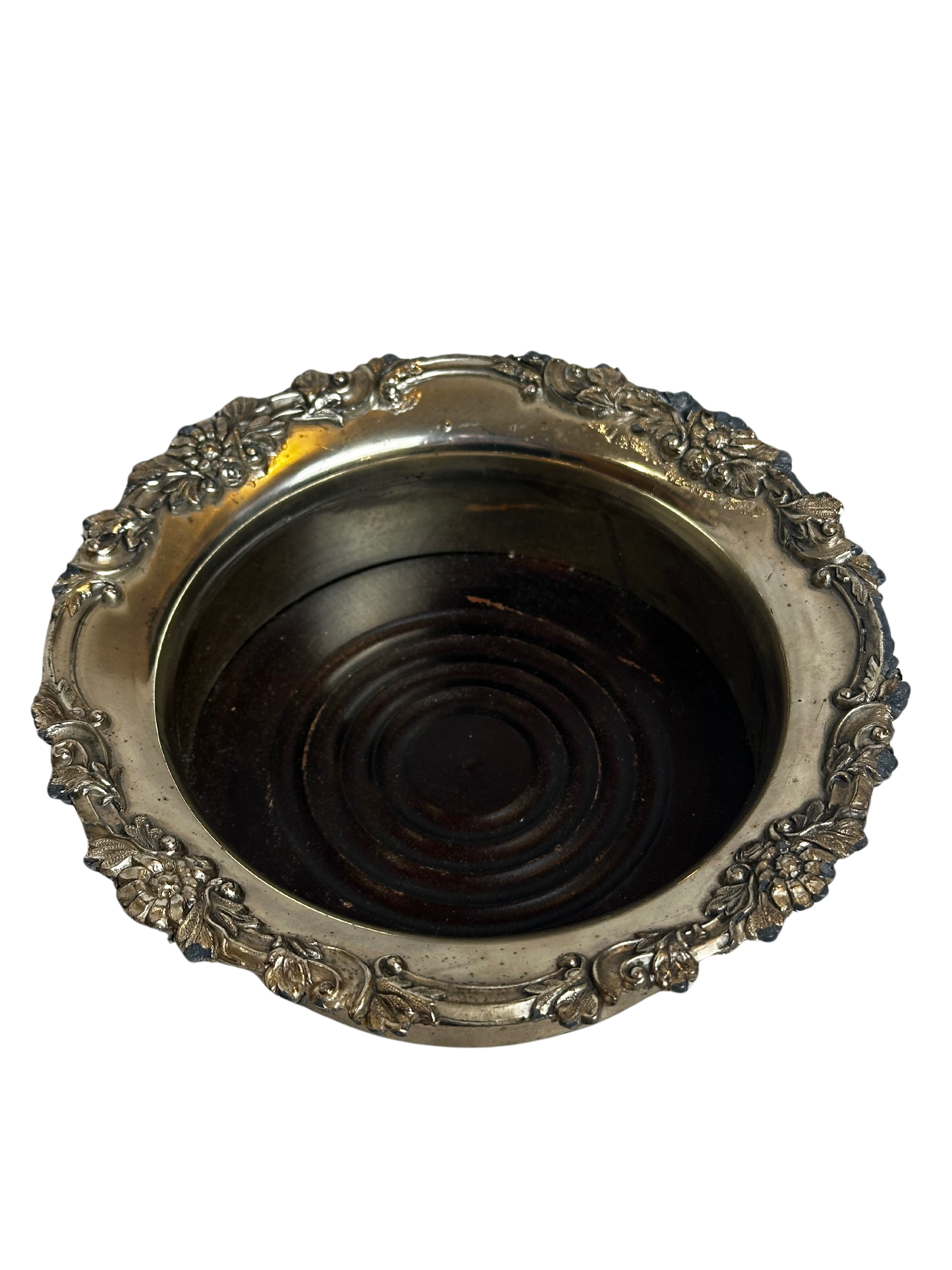 Silverplate Wine Coaster