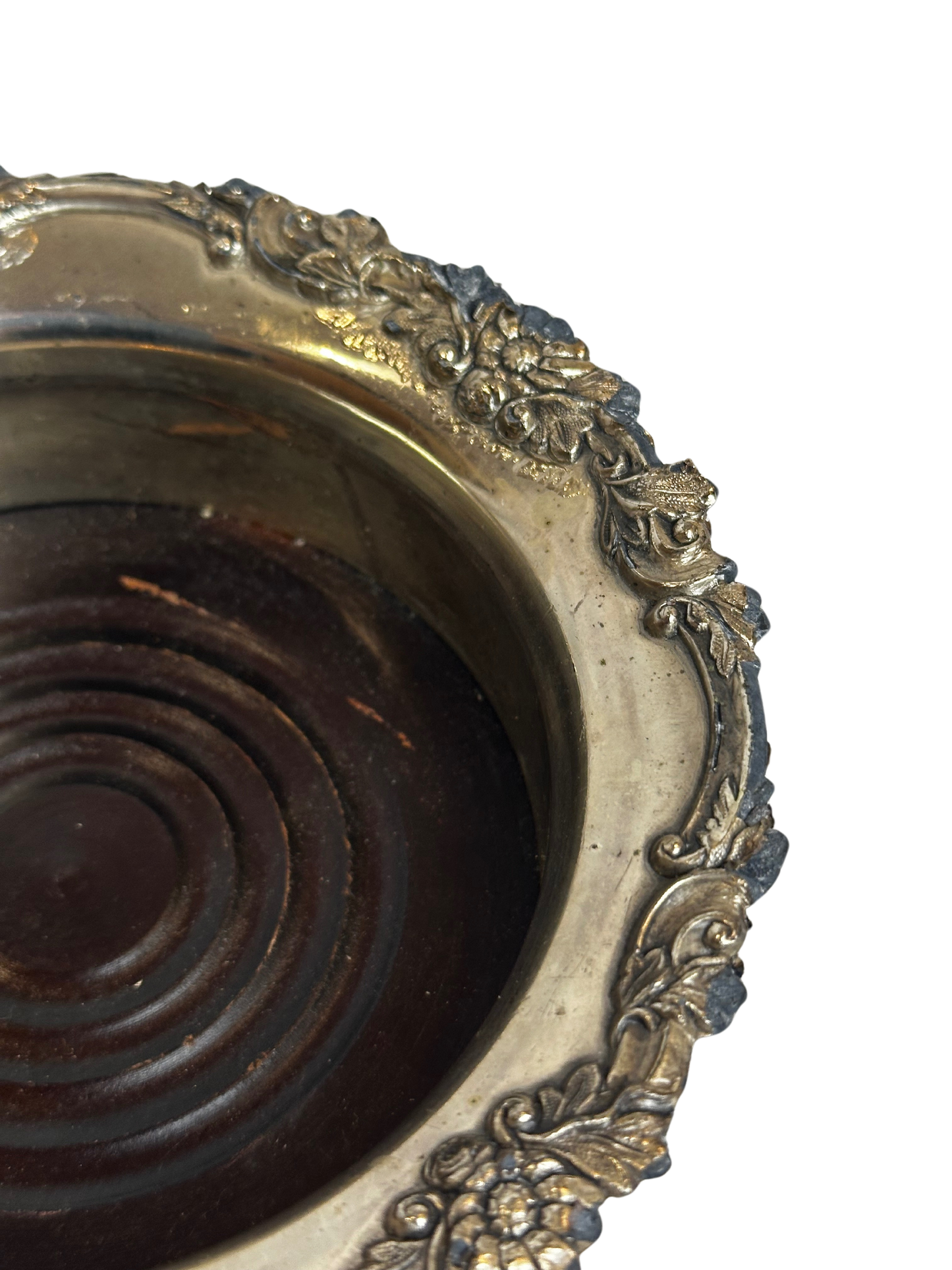 Silverplate Wine Coaster