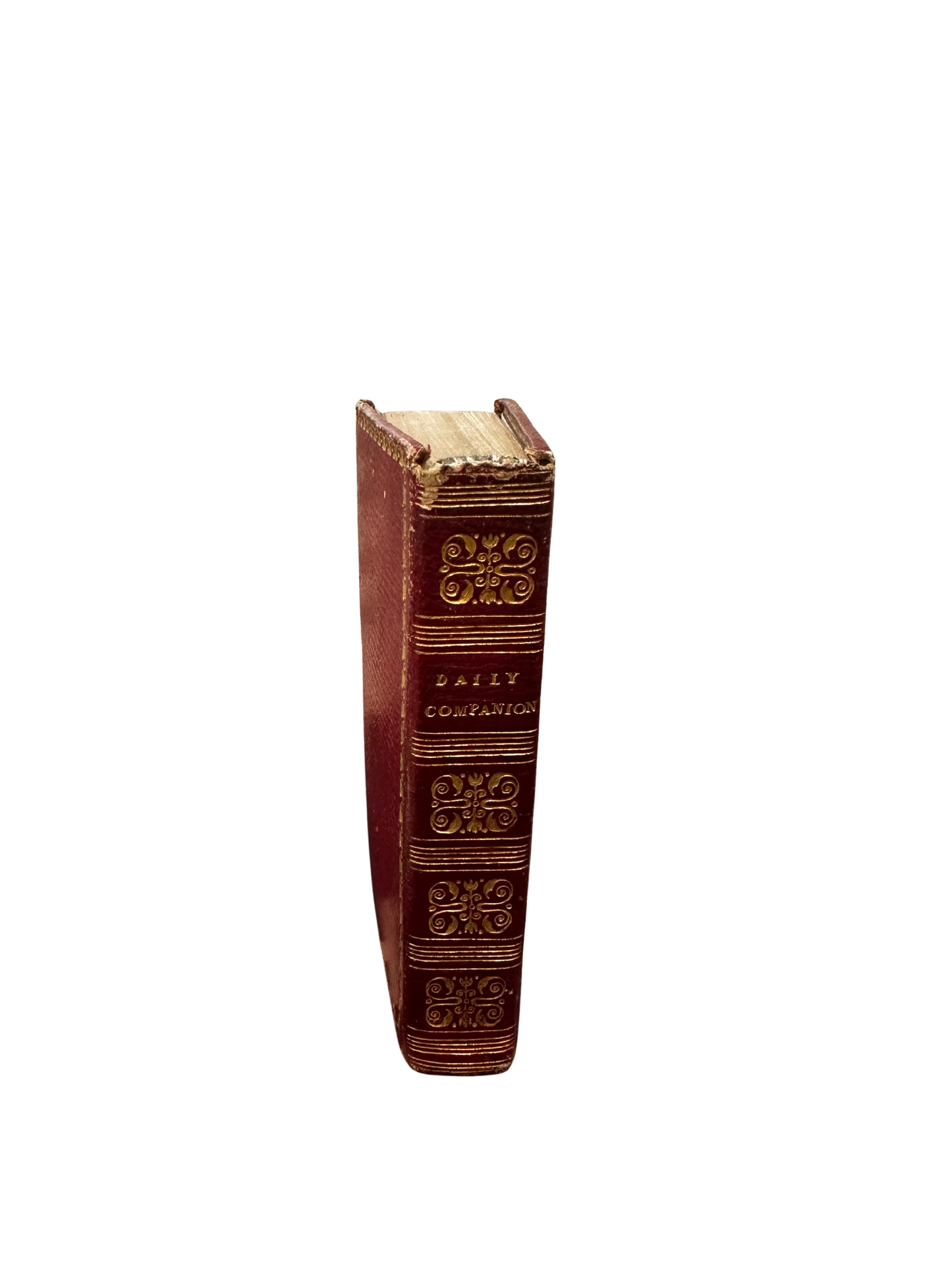 Red Leather Daily Companion Book (English; 1825)