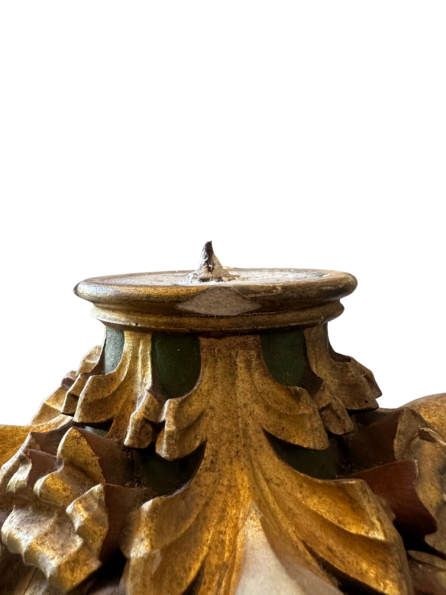 Giltwood Architectural Decorative Plinth Fragment