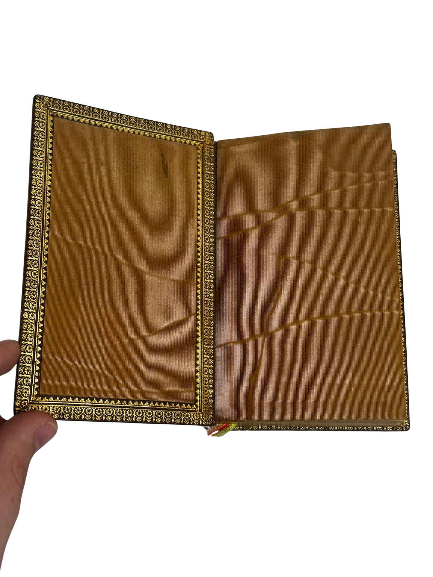 French Gilt-Edged Leather Devotional Book — L’Imitation de Jésus-Christ, Alfred Mame, Tours (1883)