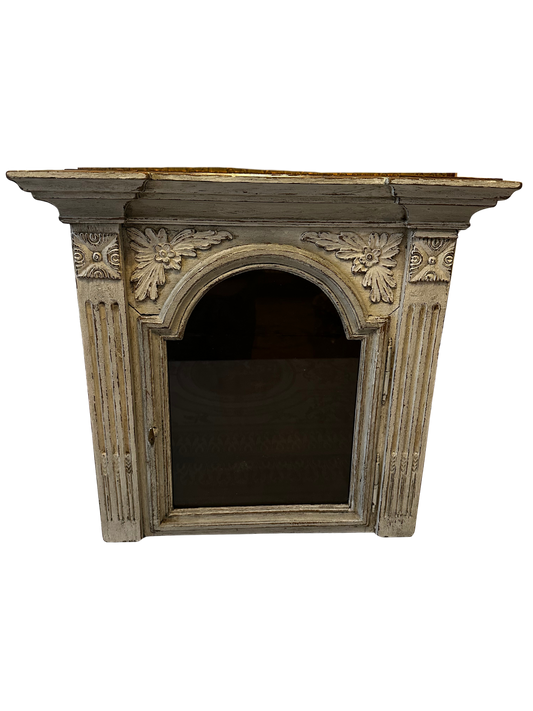 Antique Display Cabinet (Previously a Long Clock Topper)