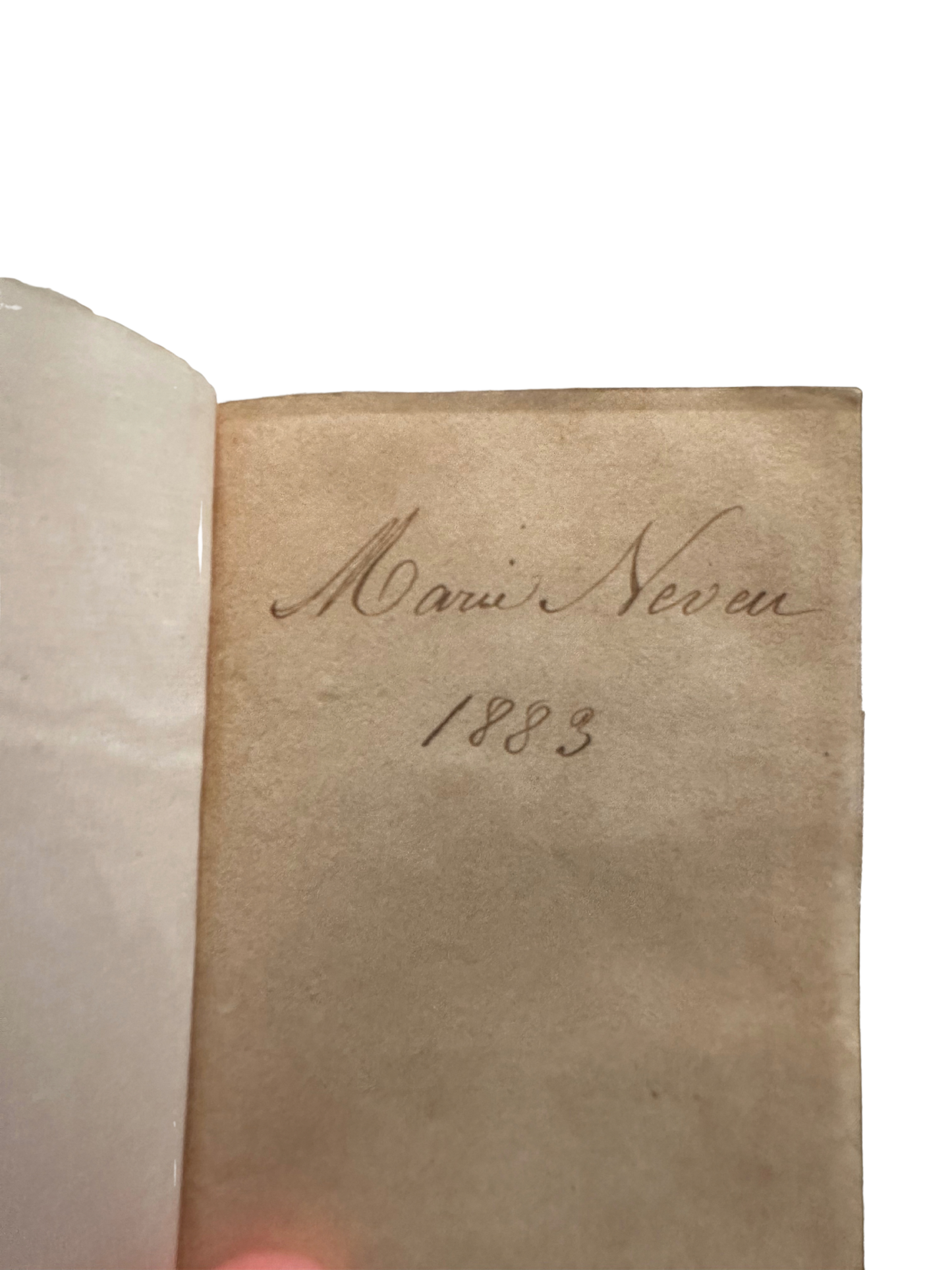 French Paroissien Romain “Édition Bijou” Prayer Book in Ivory-Toned Binding with Silver Clasp