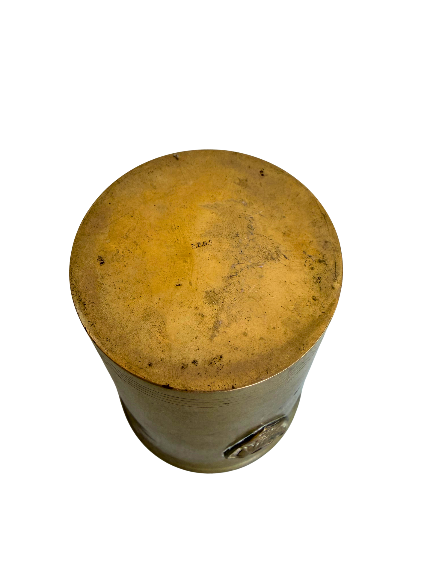 Vintage French EPNS Paris Coat of Arms Mint Julep Cup