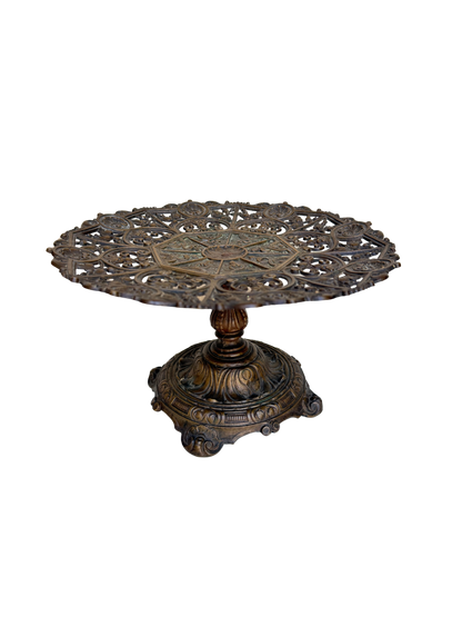 Neoclassical Style Patinated Metal Centerpiece Tazza