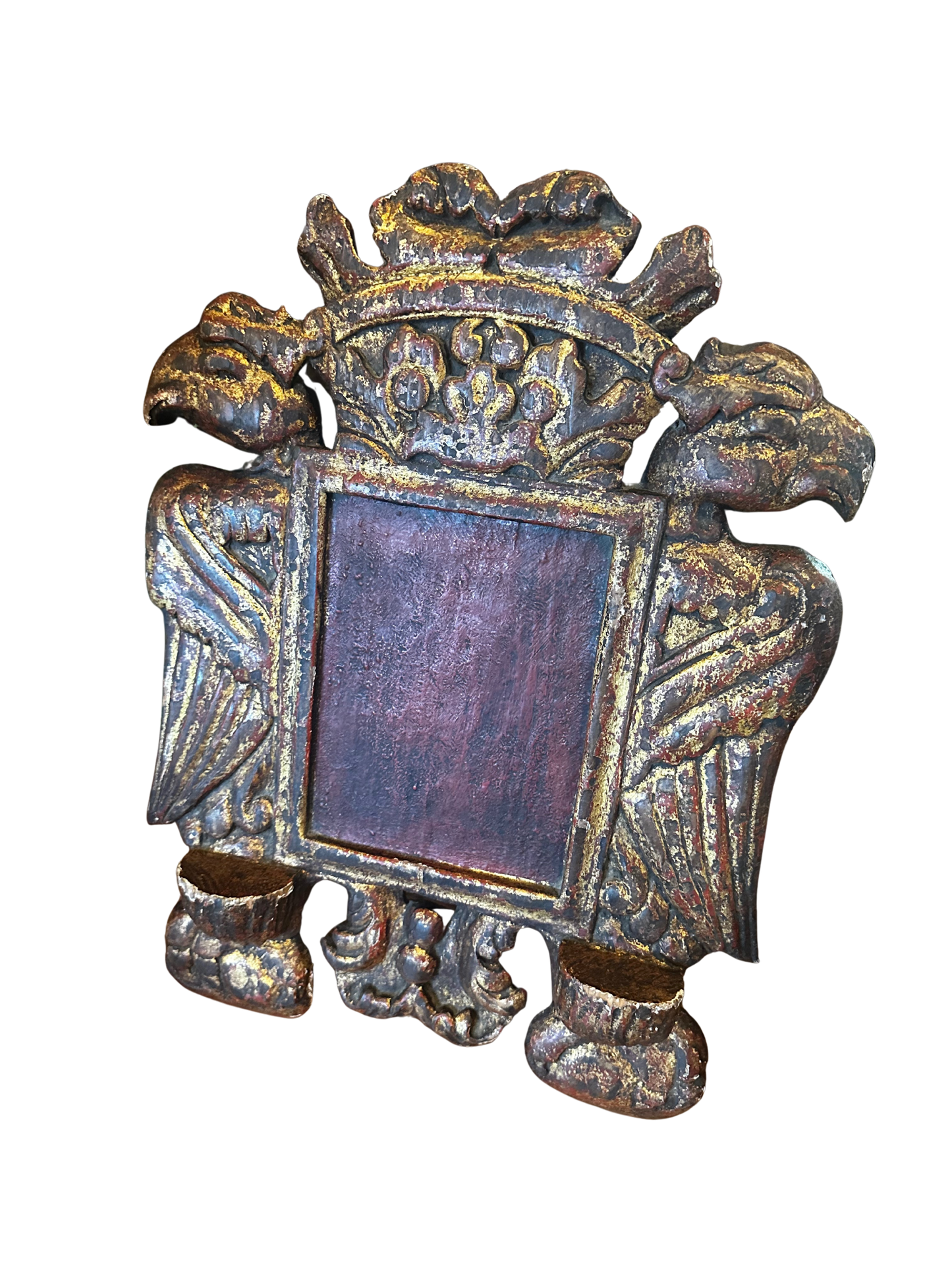 Late 19th/Early 20th C Spanish Colonial Giltwood Table Book Stand/Lectern/Altar