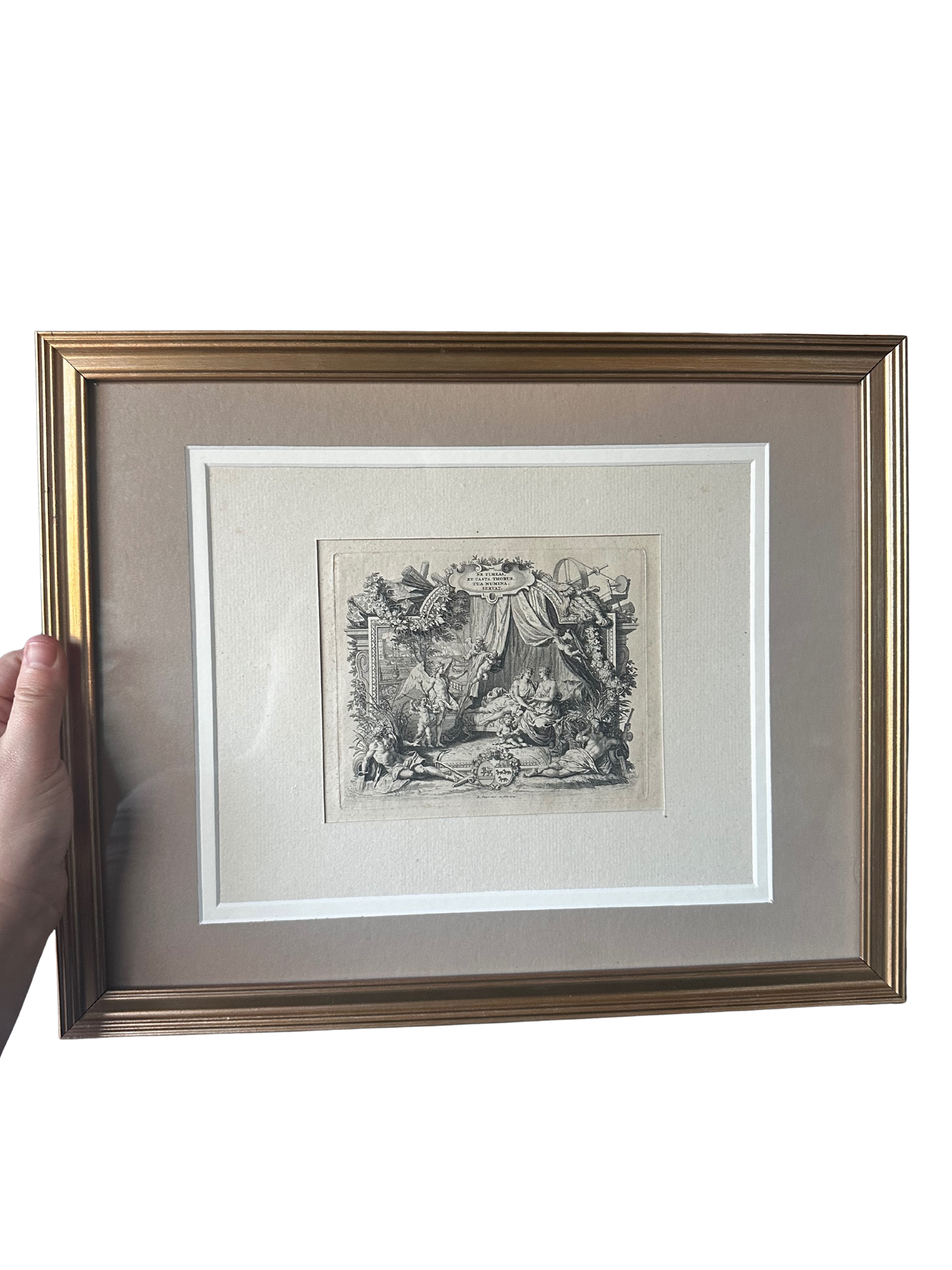 Set of 4 18th C Marriage Engraving by Bernard Picart (1673-1733)