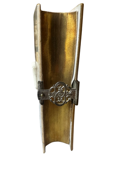 French Paroissien Romain “Édition Bijou” Prayer Book in Ivory-Toned Binding with Silver Clasp