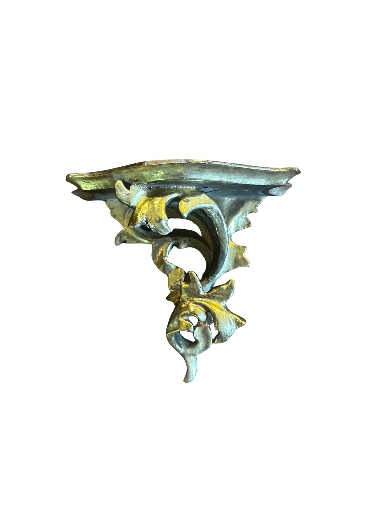 Late 19th/Early 20th C Louis XV/Rococo Style Italian Architectural Wall Bracket/Shelf (Smaller)