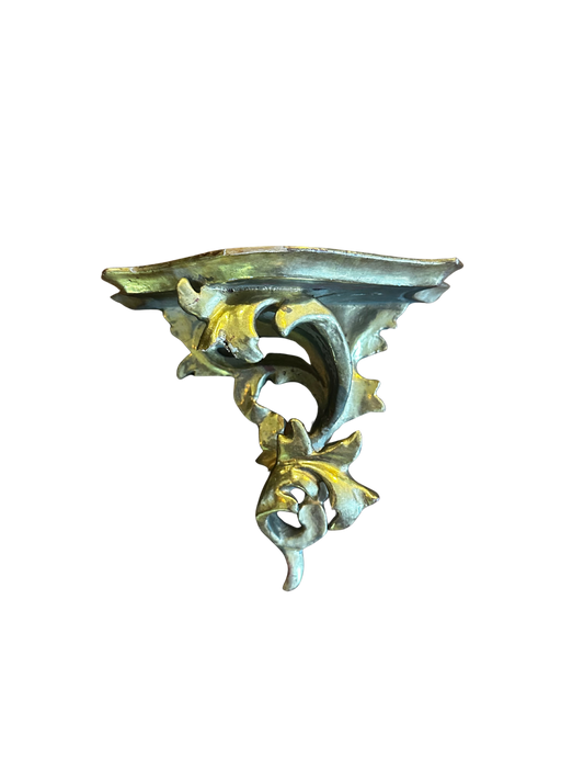 Late 19th/Early 20th C Louis XV/Rococo Style Italian Architectural Wall Bracket/Shelf (Smaller)