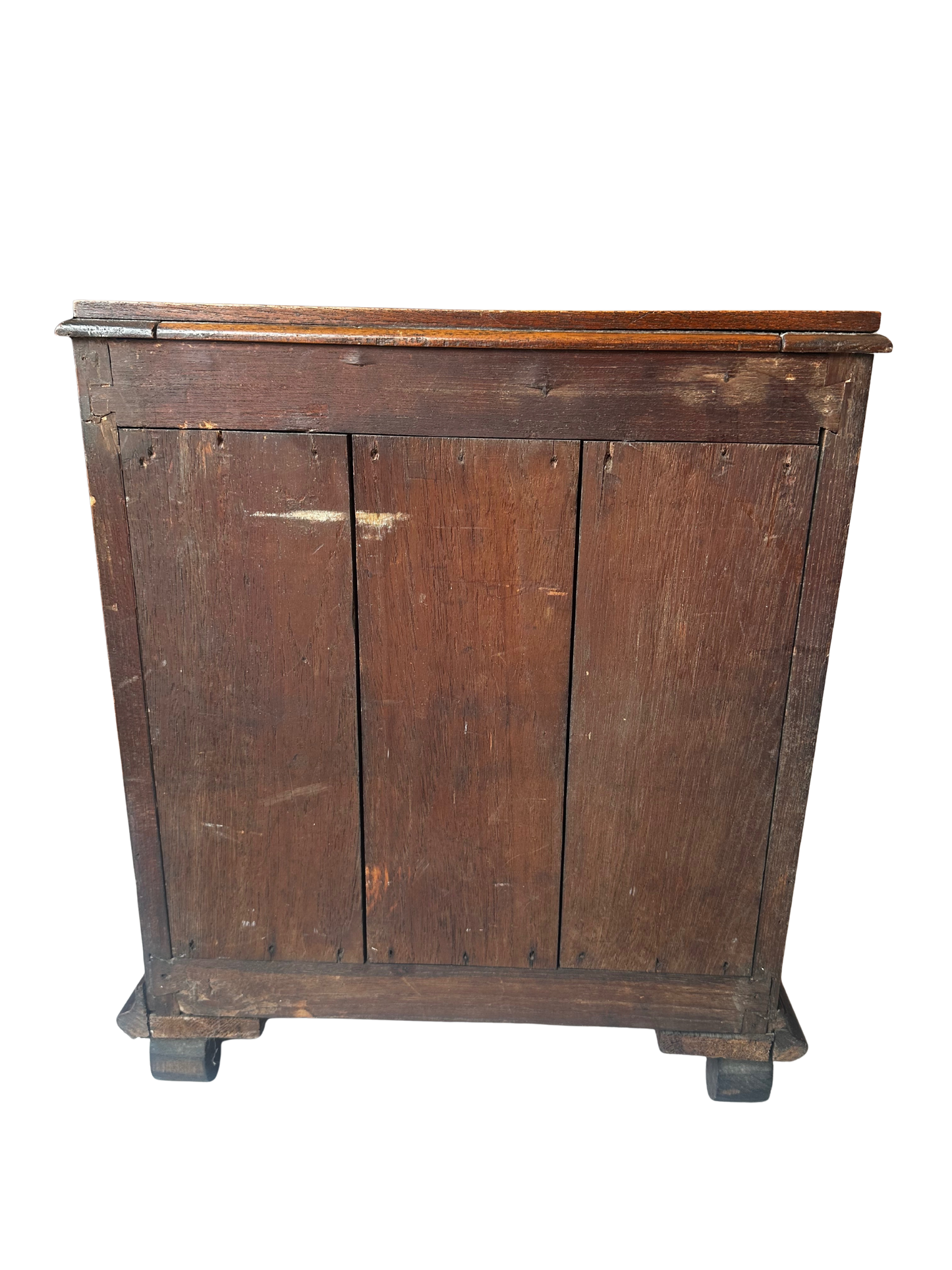 English Carved Table-Top Chest of Drawers