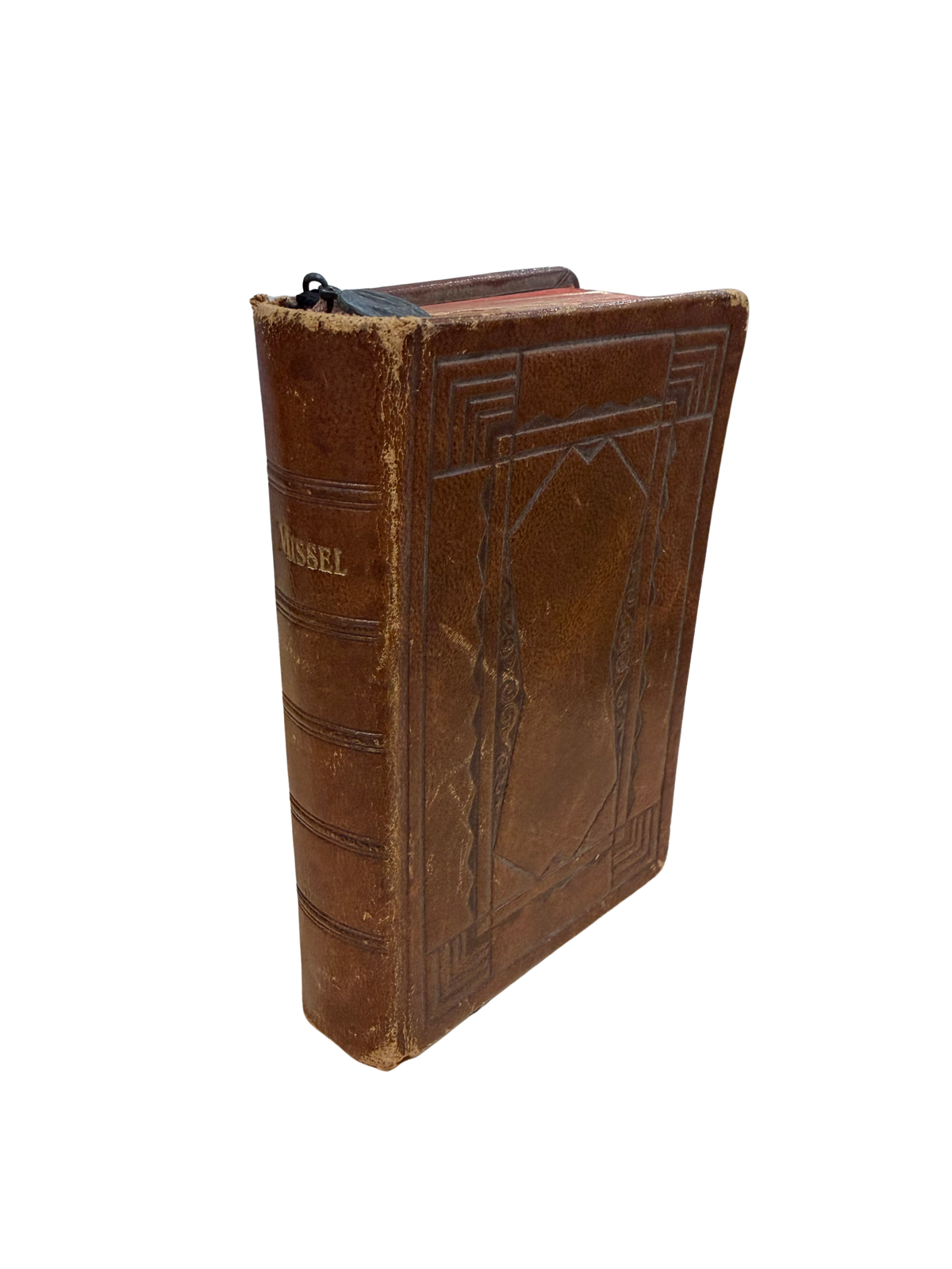 Missel des Saints Evangiles (Turnhout) - French Prayer Book (Camel Color Leather)