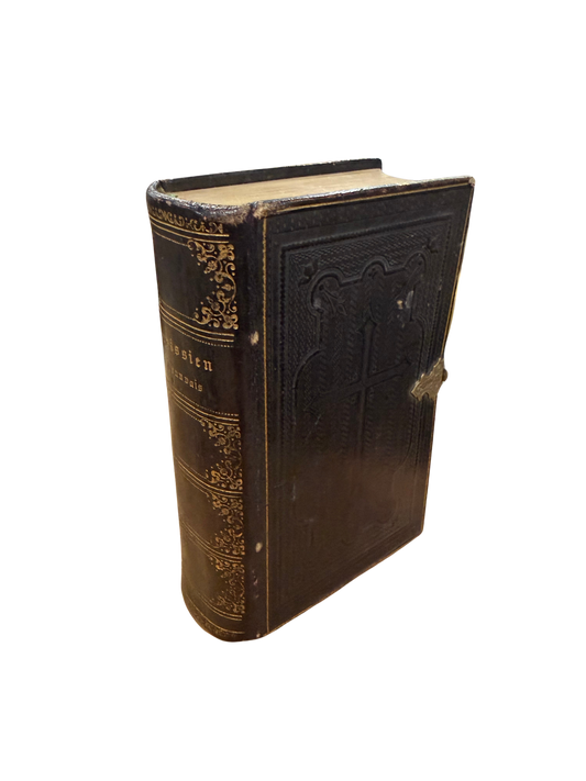 Antique French Catholic Missal – Paroissien Romain for the Diocese of Beauvais with Metal Clasp