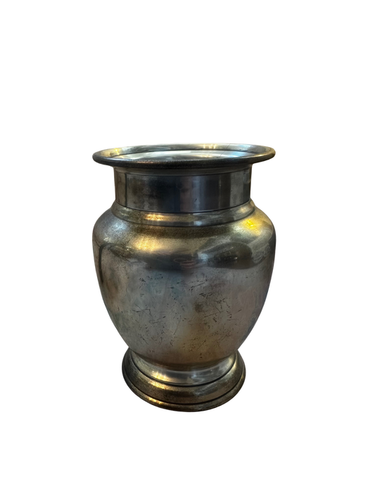 Vintage Restoration Hardware Silver Vase