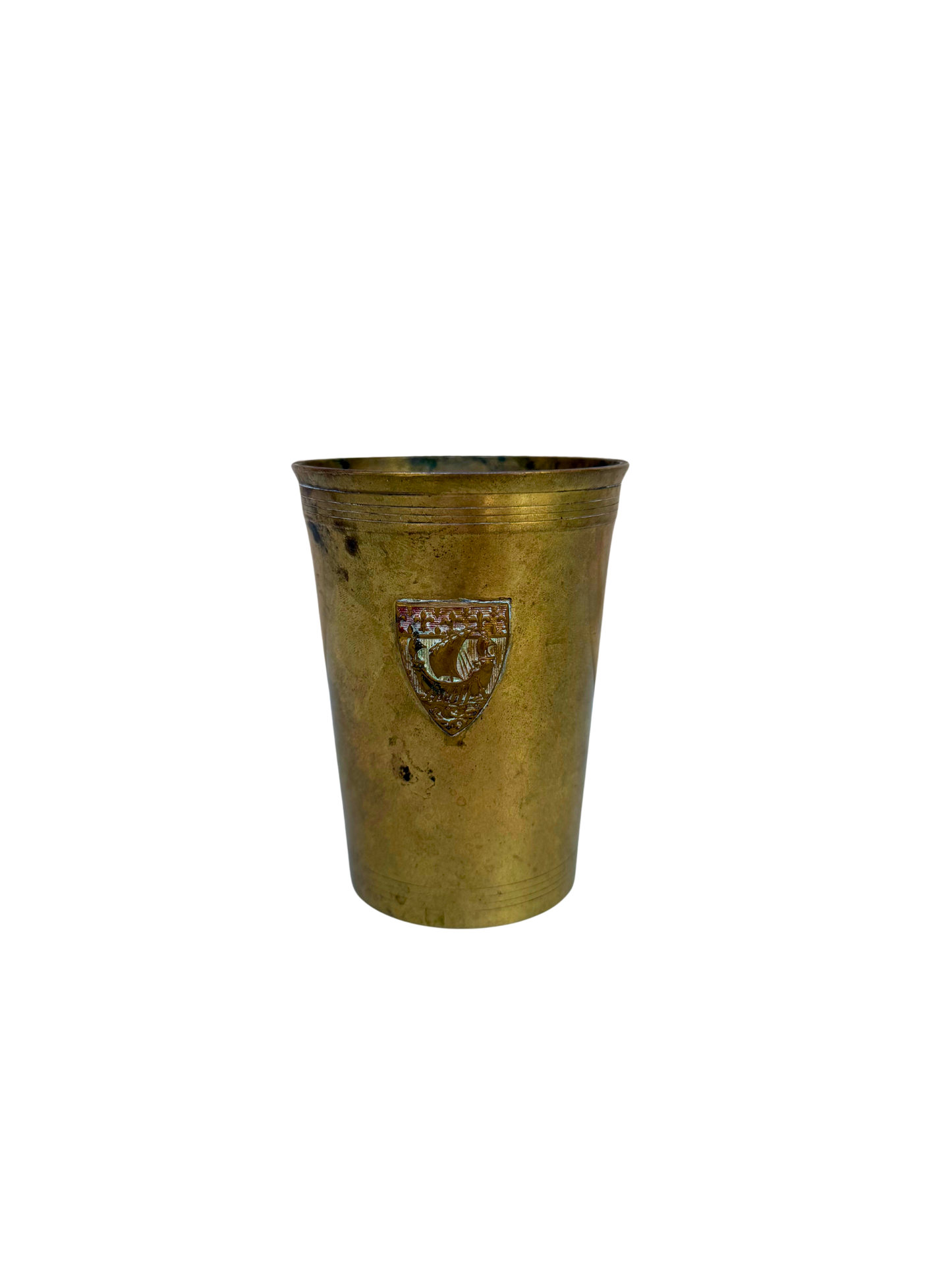 Vintage French EPNS Paris Coat of Arms Mint Julep Cup