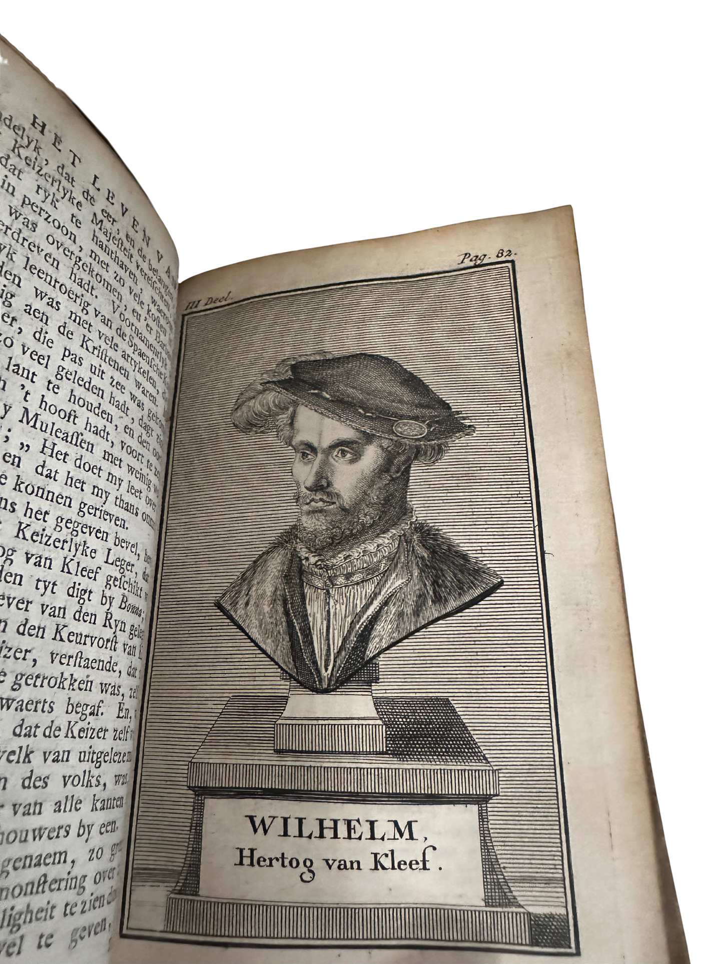 1738 Vellum-Bound Biography of Emperor Charles V (Complete 4-Volume Set)
