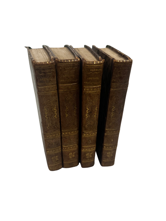 Les Helviennes, ou Lettres Provinciales Philosophiques (4 Volume Book Set; 1823 French)