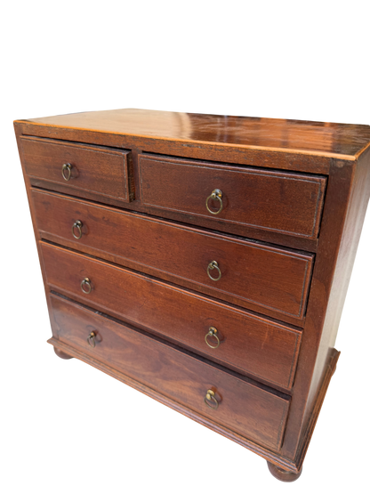 Early 19th Century Georgian Tabletop Chest of Drawers