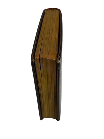 Antique French Leather-Bound Imitation de Jésus-Christ Devotional Book (1889)