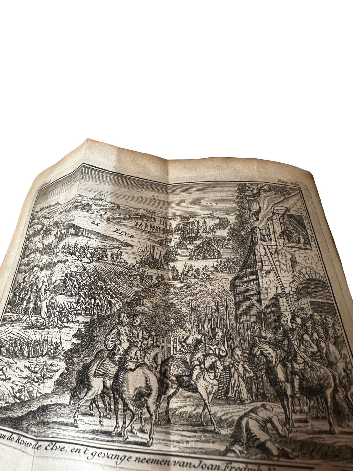 1738 Vellum-Bound Biography of Emperor Charles V (Complete 4-Volume Set)