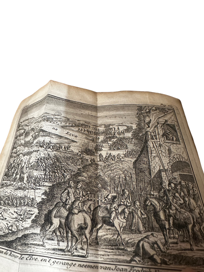 1738 Vellum-Bound Biography of Emperor Charles V (Complete 4-Volume Set)