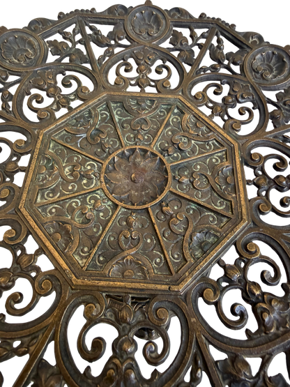 Neoclassical Style Patinated Metal Centerpiece Tazza
