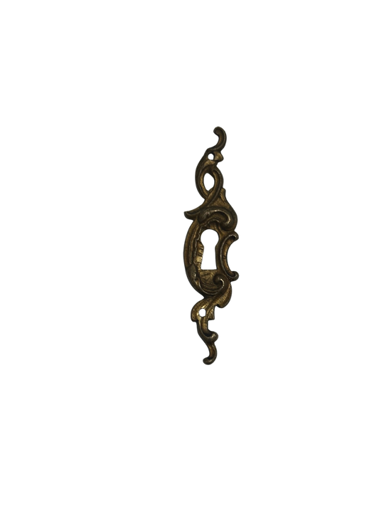 Antique Bronze Ornate and Flourish Key Hole